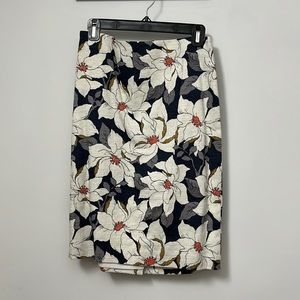Ann Taylor Floral Pencil Skirt